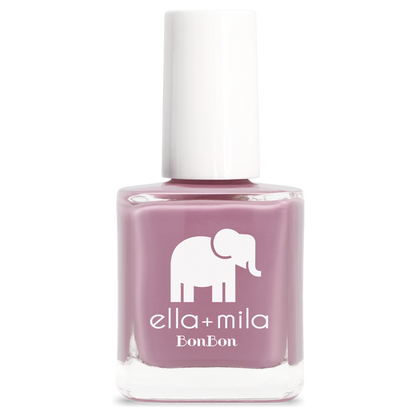 Dulce Amor dusty lavender rose nail polish bottle – ella+mila