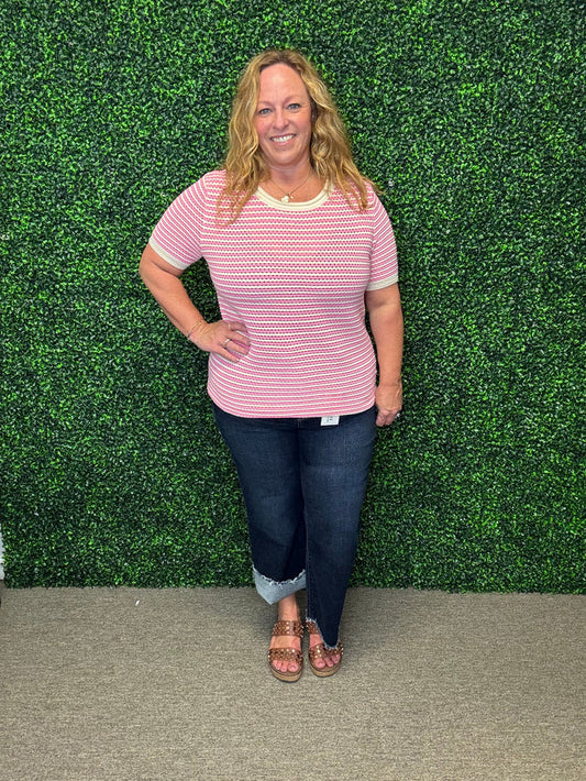 Easy Breeze Striped Sweater