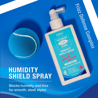 Ebin New York Sports Edition Wonder Curl Bond Humidity Shield Spray 6.7oz/ 200ml