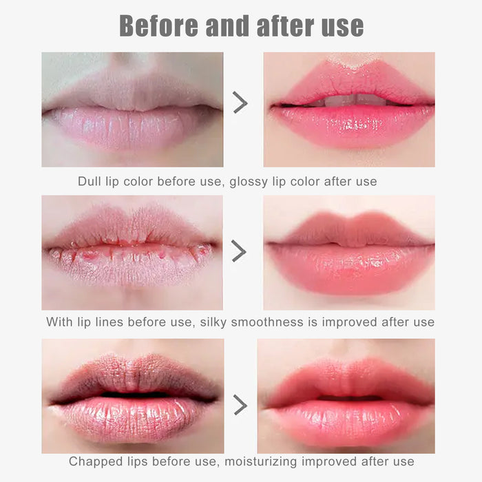 Eelhoe Cherry Crystal Lip Balm Fade Lip Lines Hydrating Moisturizing And Nourishing EELHOE COSMETICS