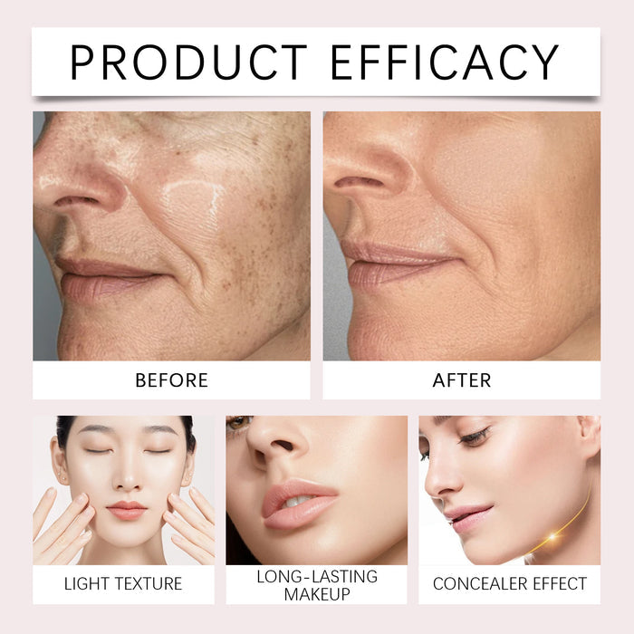 EELHOE Lightweight Longwear Foundation – Smear-proof, Flawless Finish EELHOE COSMETICS