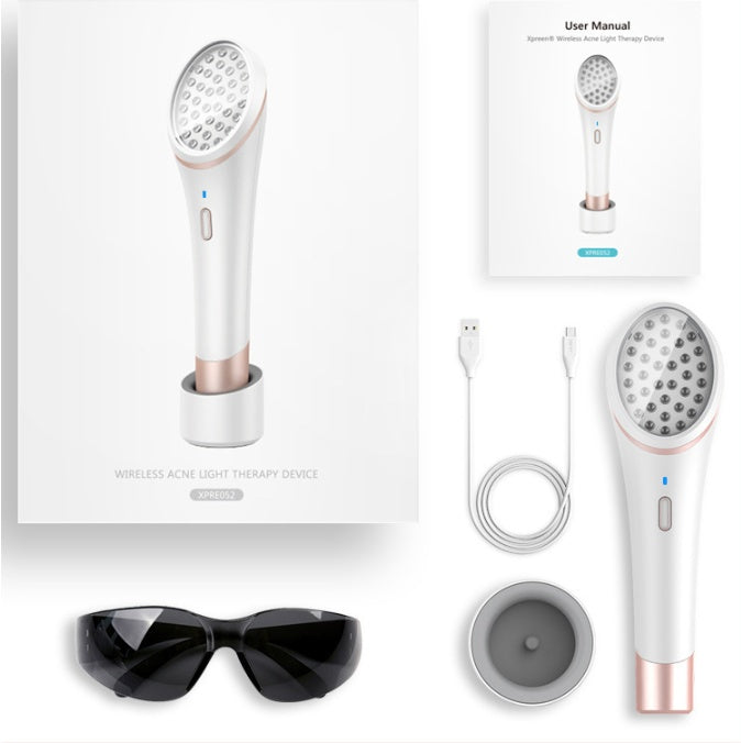 EELHOE Wireless Acne Red Light Therapy Device – Blue & Red LED Acne & Imperfections Eraser EELHOE COSMETICS