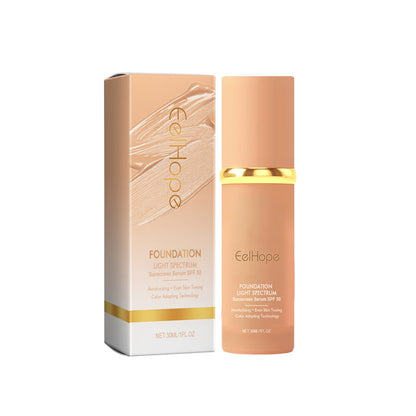 EELHOPE Foundation Natural Lightweight Concealer & Moisturizer Liquid Foundation – Hydrate, Cover, Glow 30ml 30ml EELHOE COSMETICS