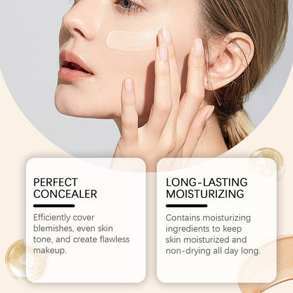 EELHOPE Foundation Natural Lightweight Concealer & Moisturizer Liquid Foundation – Hydrate, Cover, Glow 30ml EELHOE COSMETICS