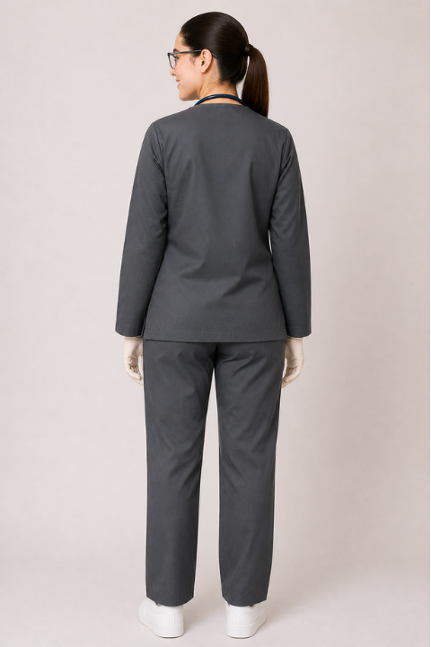 ELITE V NECK (GREY) WOMEN