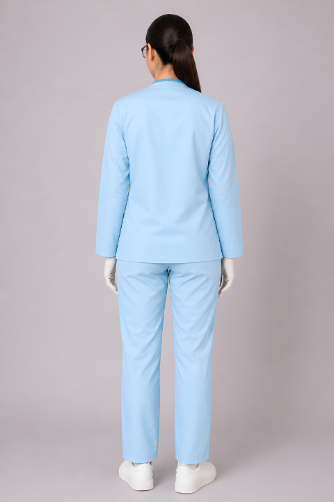 ELITE V NECK (SKY BLUE) WOMEN