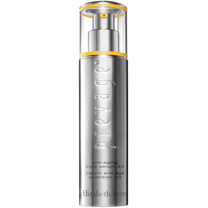 Elizabeth Arden Prevage Daily Serum 2.0 in white bottle, 50ml, new unopened beauty skincare product.