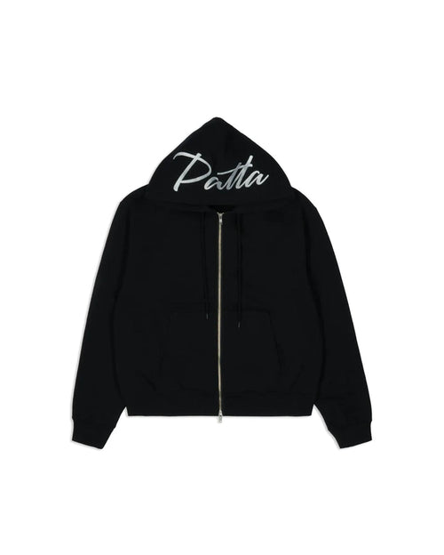 Embro Classic Zip Up Hooded Sweater Black
