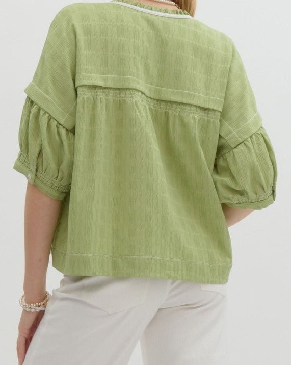 Entro Lime Cutie Top