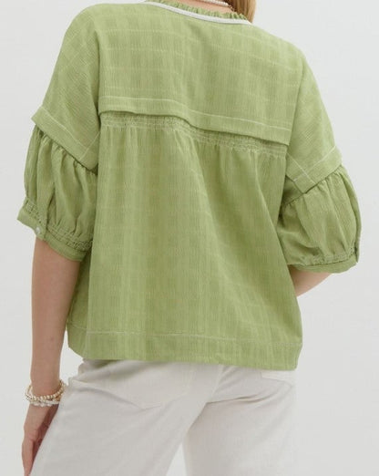 Entro Lime Cutie Top