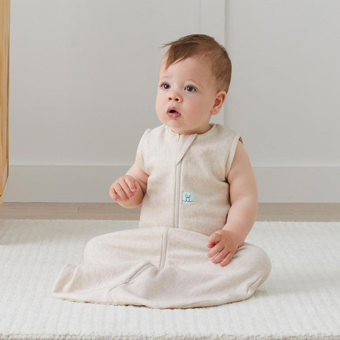 ergoPouch Jersey Sleeping Bag 1.0 Tog - Oatmeal Marle