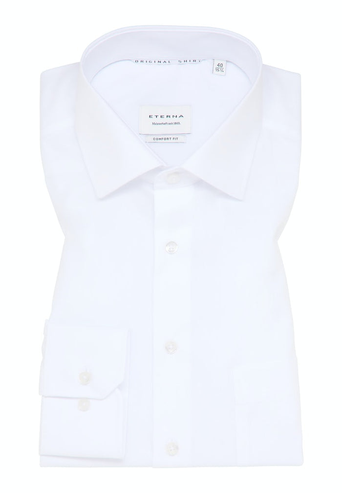 Eterna Comfort Fit Shirt White 1100/00