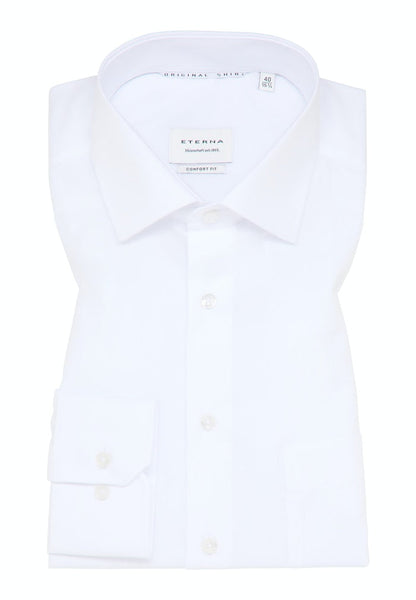Eterna Comfort Fit Shirt White 1100/00