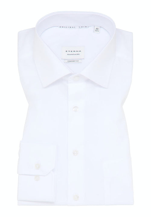 Eterna Comfort Fit Shirt White 1100/00