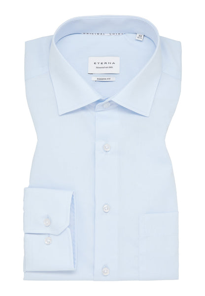 Eterna Modern Fit Shirt Blue 1100/10