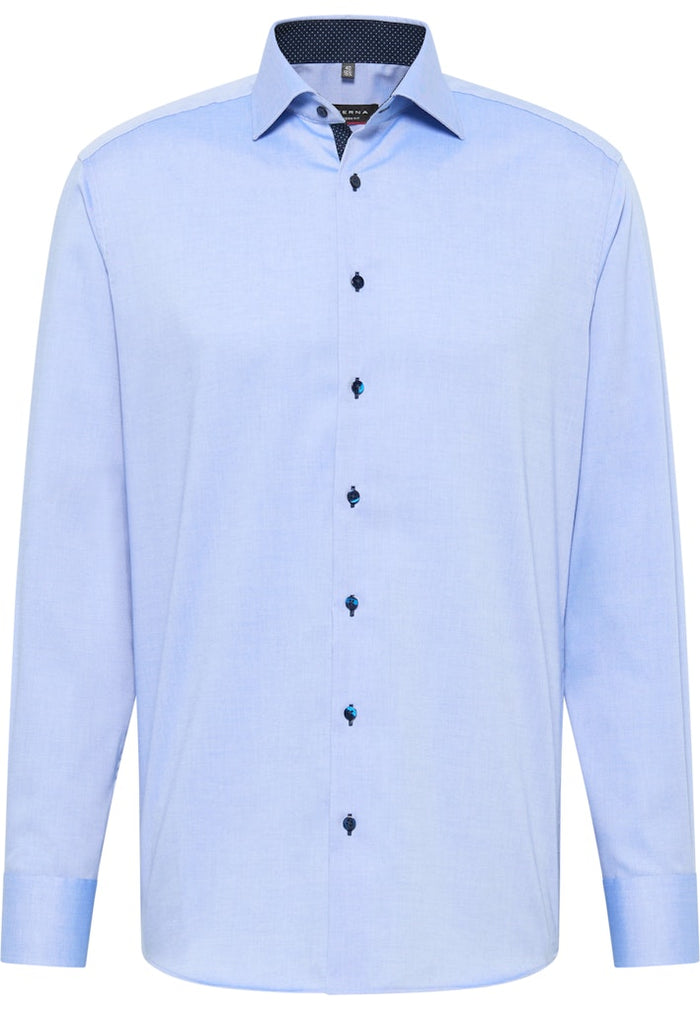 Eterna Modern Fit Shirt Blue 8100/12