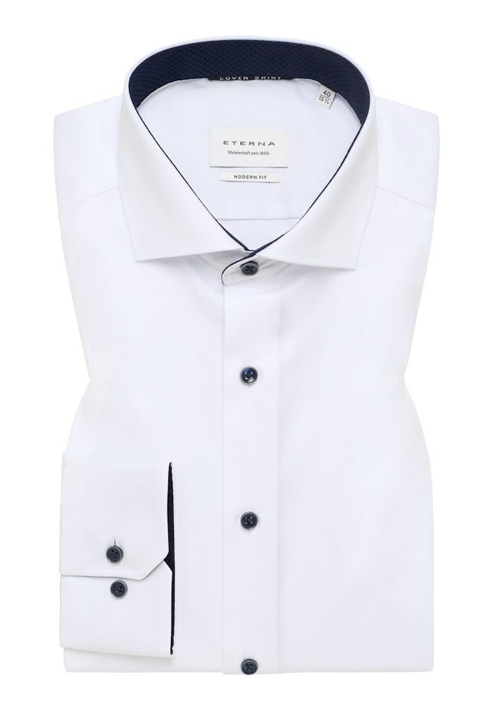 Eterna Modern Fit Trim Cover Shirt 8819/19