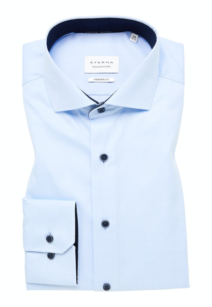 Eterna Modern Fit Trim Cover Shirt 8819/19