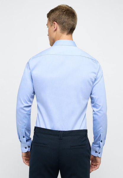 Eterna Slim Fit Shirt Blue 8100/12