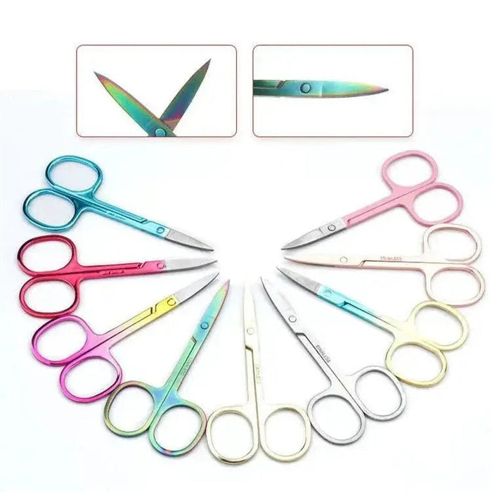 Eyebrow Stainless Steel Scissors| Swaniya Lashes