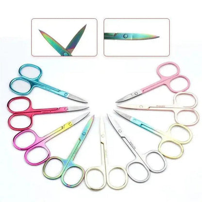 Eyebrow Stainless Steel Scissors| Swaniya Lashes