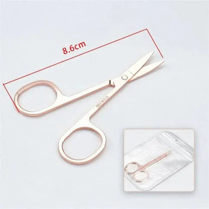 Eyebrow Stainless Steel Scissors| Swaniya Lashes