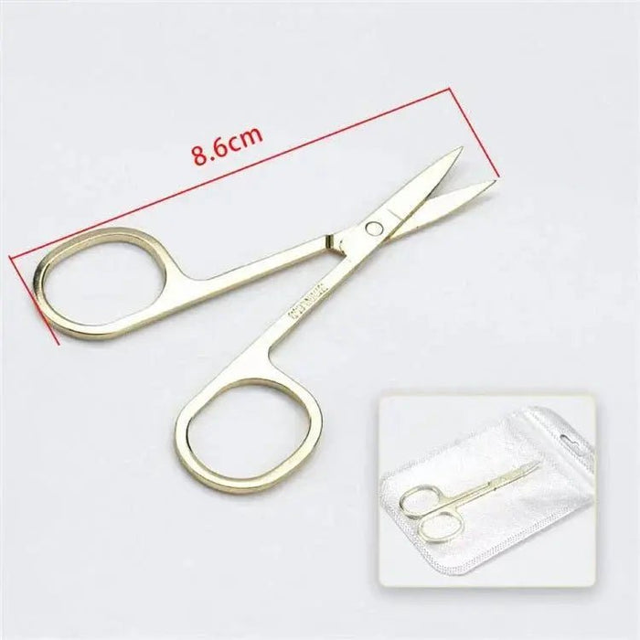 Eyebrow Stainless Steel Scissors| Swaniya Lashes