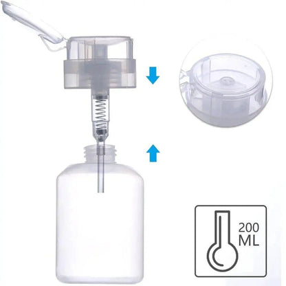 Eyelash Cleaning Press Bottle Sub-bottling 200ml| Swaniya Lashes