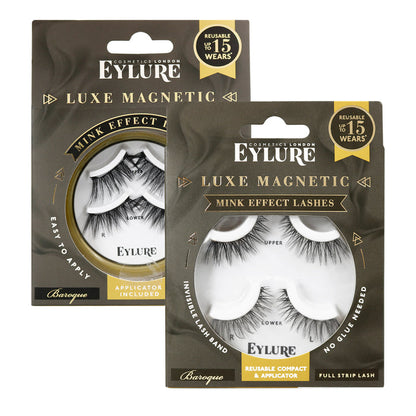 Eylure Mink Effect Luxe Magnetic Eyelashes Banoque