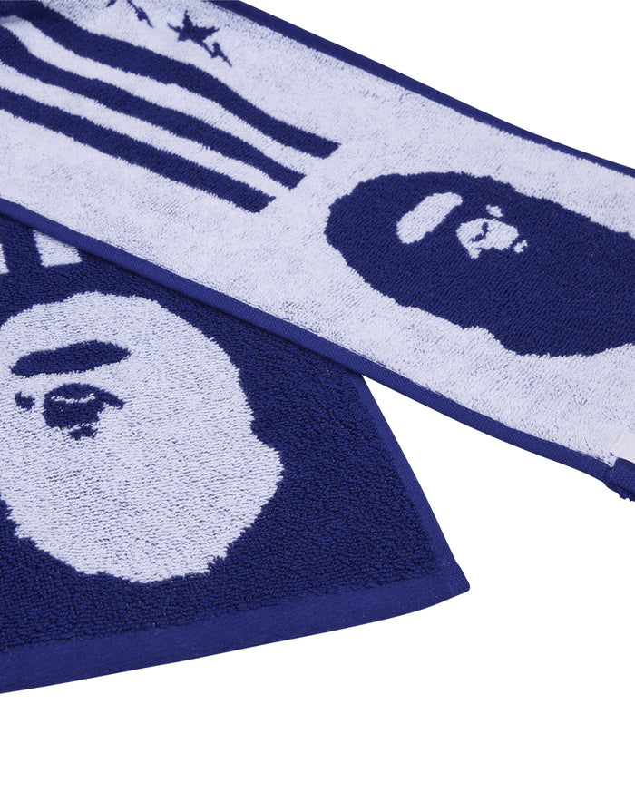 FB Towel Bape Japan Blue