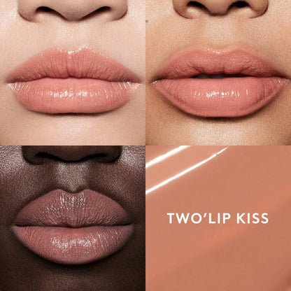 Fenty Beauty Gloss Bomb Stix high-shine gloss sticks in various shades, featuring smooth, glossy lipstick application.