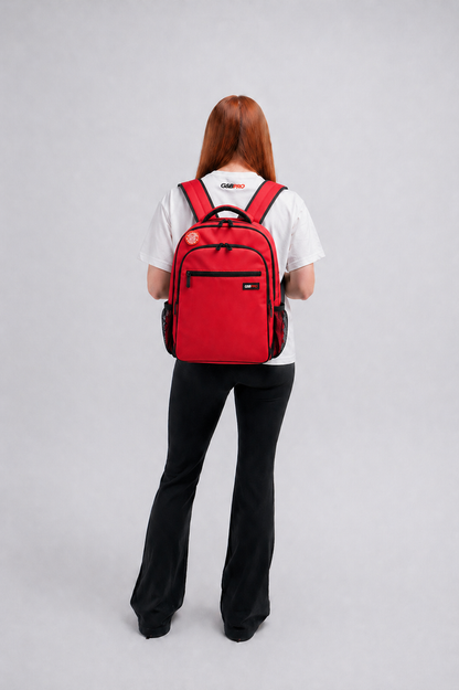 Fit-All Mobile Backpack – Fire Red