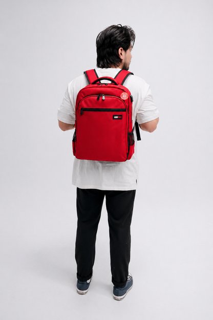Fit-All Mobile Backpack – Fire Red