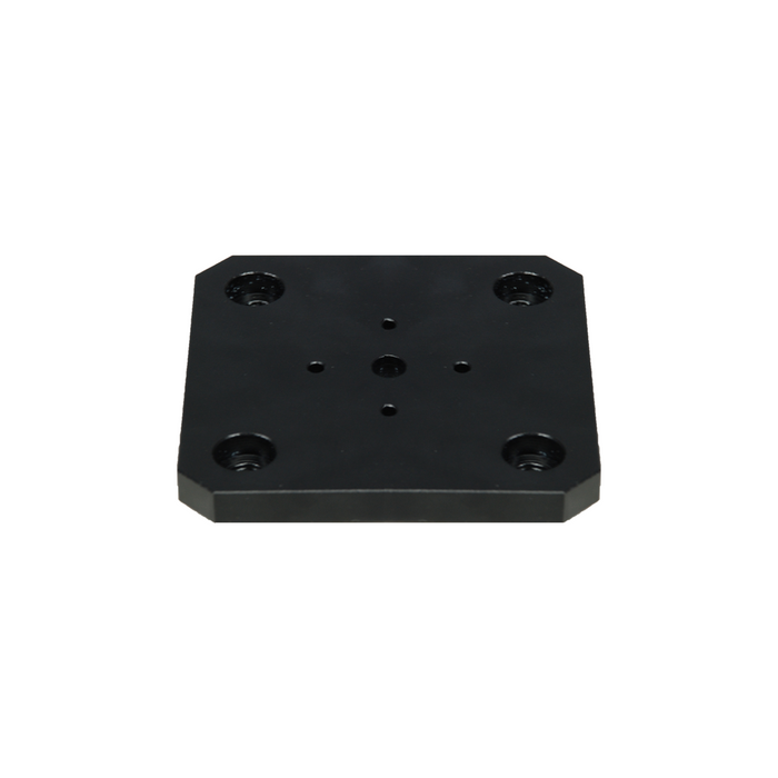 Flexible Arm Base Mount Adapter for Optical Breadboard, SKU SA02121103, three quarter front view