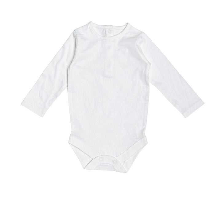 Floral Embroidered Baby Knit Tunic Dress Romper (Organic Cotton)