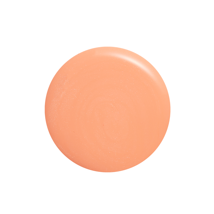 French Kiss peach pink coral nail polish color swatch