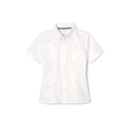 French Toast Girls Short Sleeve Oxford Blouse