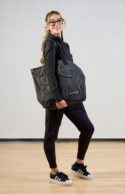 FUNARI DENIM TOTE BAG