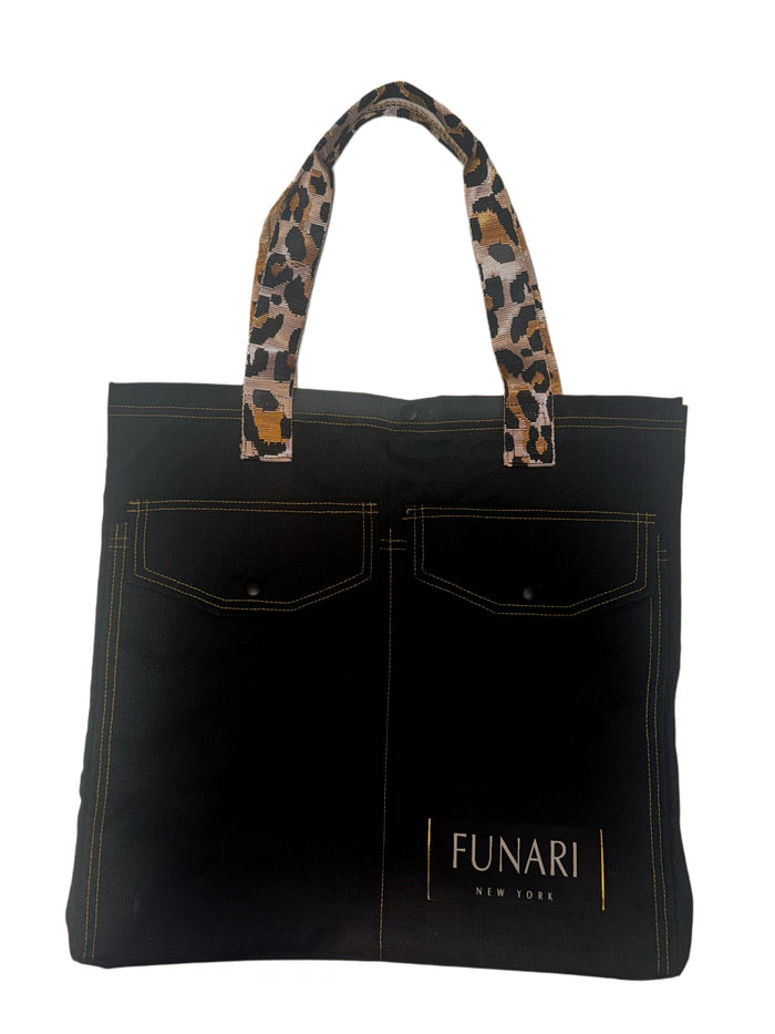FUNARI DENIM TOTE BAG
