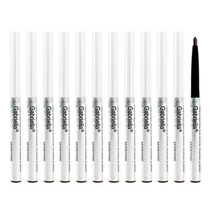 Gabriella Water Proof Auto Eye and Lip Liner 12pcs - ikatehouse