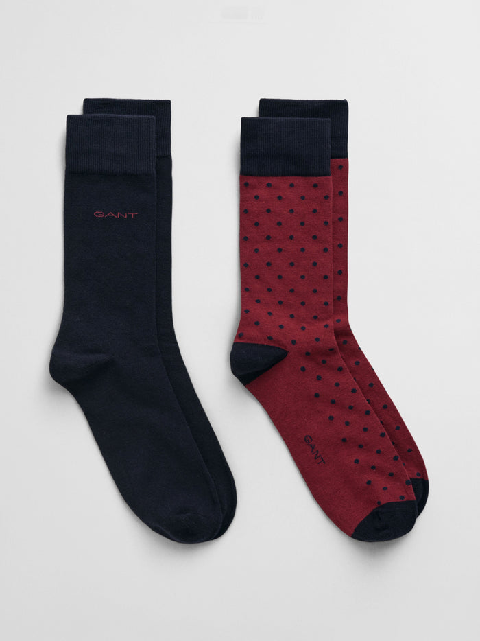 Gant 2Pk Dot & Solid Socks