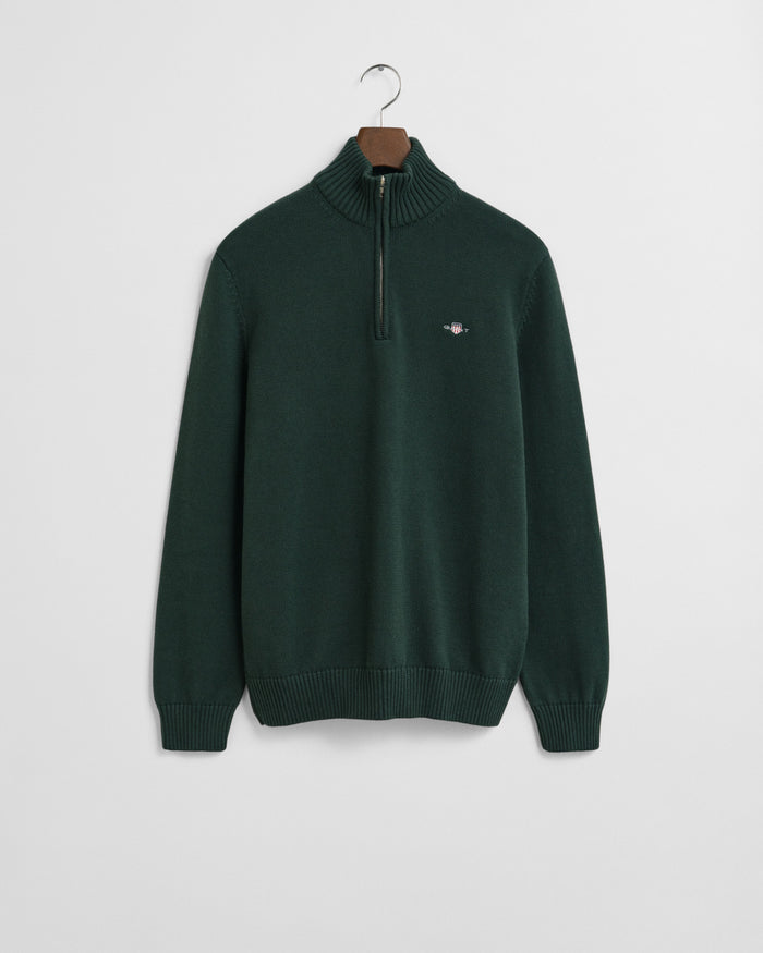Gant Casual Cotton Half Zip Sweater