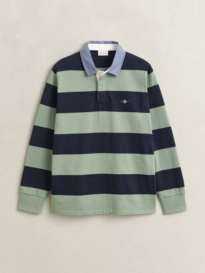 Gant Chambray Stripe Heavy Rugger