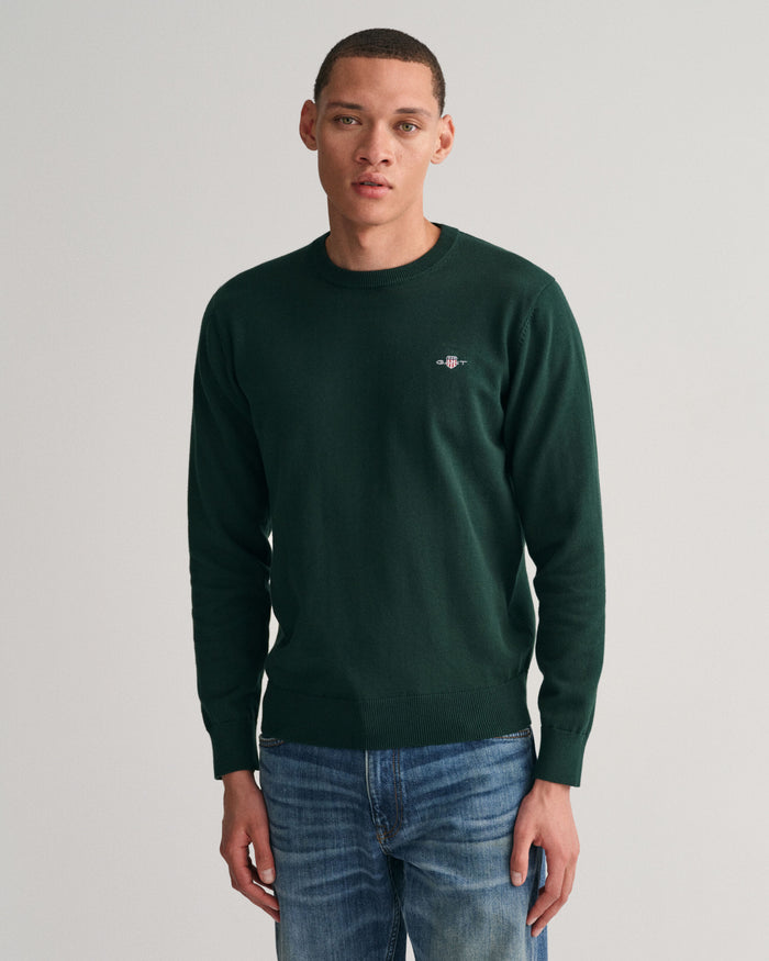 Gant Classic Cotton Crew Neck