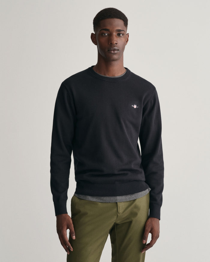 Gant Classic Cotton Crew Neck
