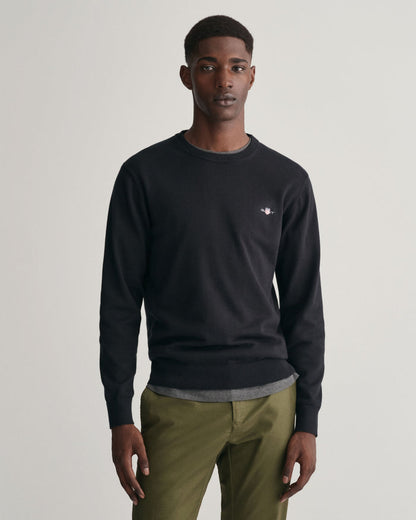 Gant Classic Cotton Crew Neck