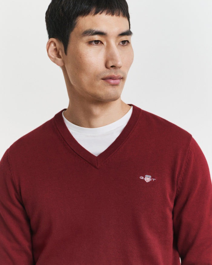 Gant Classic Cotton V Neck