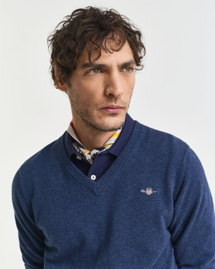 Gant Classic Cotton V Neck
