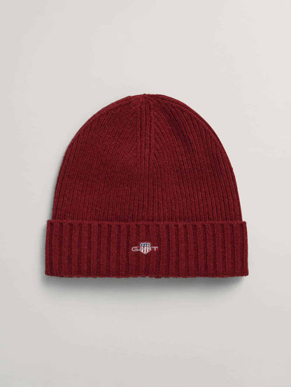 Gant Cotton Blend Logo Beanie