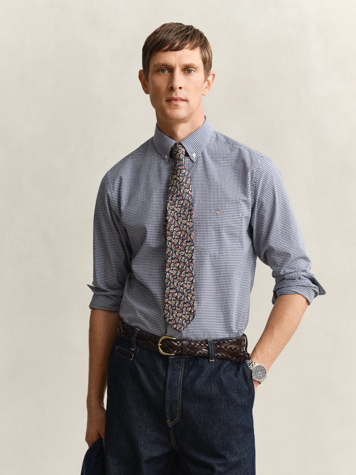 Gant Reg Classic Poplin Gingham Shirt